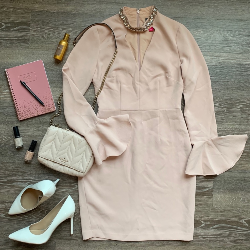 Blush Pink Vince Camuto Party/Cocktail Dress